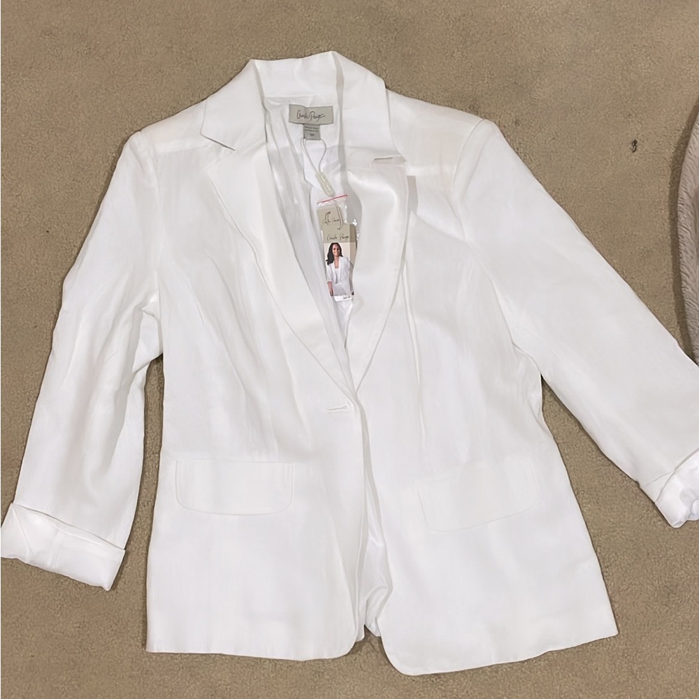 Brand new with tags white blazer
